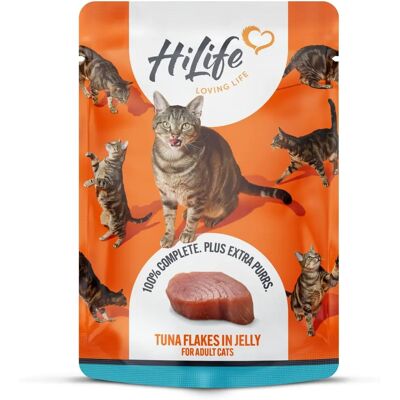 HiLife Natural Cat Food Tuna Flakes in Jelly - Cat Food HiLife Natural Cat Food Tuna Flakes in Jelly - Cat Food