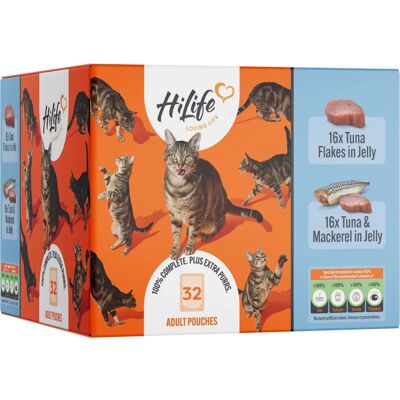 HiLife Natural Cat Food Big Tuna Multipack - Cat Food HiLife Natural Cat Food Big Tuna Multipack - Cat Food