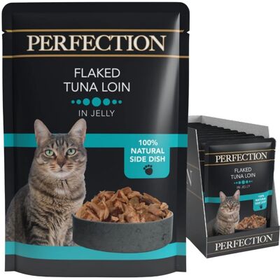 HiLife Perfection Cat Food Pouches - Flaked Tuna Loin in Jelly HiLife Perfection Cat Food Pouches - Flaked Tuna Loin in Jelly