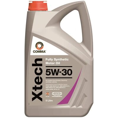 Comma Xtech 5W-30 Motoröl - Motoröl für Ford, Toyota, Hyundai Comma Xtech 5W-30 Motoröl - Motoröl für Ford, Toyota, Hyundai