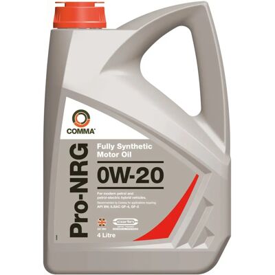 Comma NRG4L 0W-20 Synthetisches Motoröl - Auto Motoröl Comma NRG4L 0W-20 Synthetisches Motoröl - Auto Motoröl