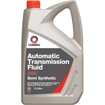 Comma Aq3 Automatic Transmission Fluid - 5 Litre - Aq35l - Automatic Transmission Fluid Comma Aq3 Automatic Transmission Fluid - 5 Litre - Aq35l - Automatic Transmission Fluid