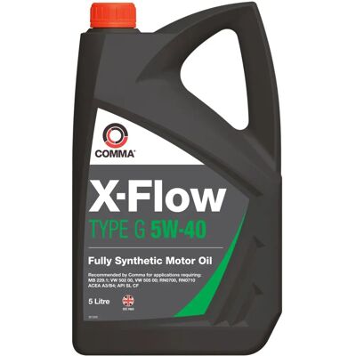 Comma X-Flow G 5W-40 Motoröl - Motoröl Comma X-Flow G 5W-40 Motoröl - Motoröl