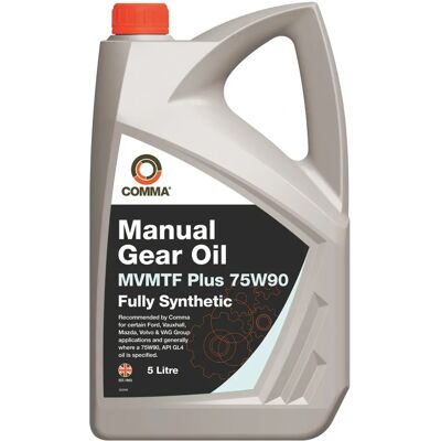 Comma MVMTF Plus Transmission Fluid 75w90 - 5 Litre Comma MVMTF Plus Transmission Fluid 75w90 - 5 Litre