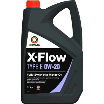 Comma X-Flow Type E 0w-20 5L Fully Synthetic Car Engine Oil Comma X-Flow Type E 0w-20 5L Fully Synthetic Car Engine Oil