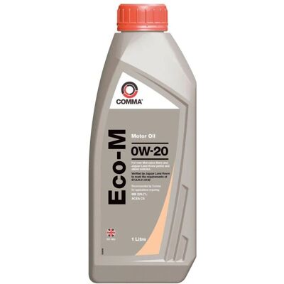 Huile moteur synthétique Comma Eco-M 0W-20 - Protection moteur - Publicité Huile moteur synthétique Comma Eco-M 0W-20 - Protection moteur - Publicité