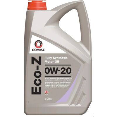 Comma Eco-Z 0W-20 5I Motoröl - Vollsynthetisch für BMW, Toyota Comma Eco-Z 0W-20 5I Motoröl - Vollsynthetisch für BMW, Toyota