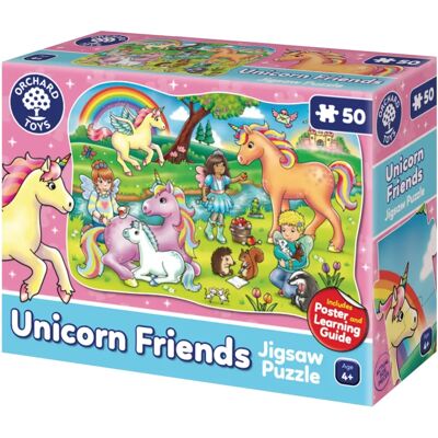 Orchard Toys Einhorn Freunde Puzzle - 50 Teile für Kinder Orchard Toys Einhorn Freunde Puzzle - 50 Teile für Kinder