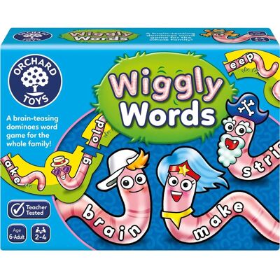 Orchard Toys Wiggly Words Game - Multicolour - Educational Game Orchard Toys Wiggly Words Game - Multicolour - Educational Game