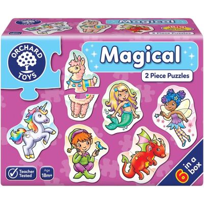 Orchard Toys Magical 2 Piece Puzzles - Puzzle Orchard Toys Magical 2 Piece Puzzles - Puzzle