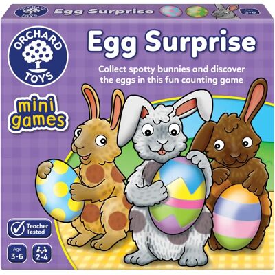 Orchard Toys Eierüberraschung Mini-Spiel - Lernspiel für 3-6 Jahre Orchard Toys Eierüberraschung Mini-Spiel - Lernspiel für 3-6 Jahre