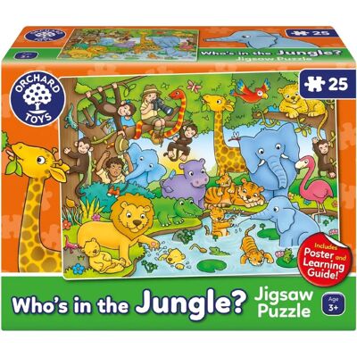 Orchard Toys Dschungel Puzzle - 25 Teile Orchard Toys Dschungel Puzzle - 25 Teile