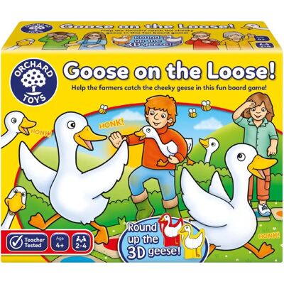 Orchard Toys Goose on the Loose - Rodinná hra, rozpoznávání barev Orchard Toys Goose on the Loose - Rodinná hra, rozpoznávání barev