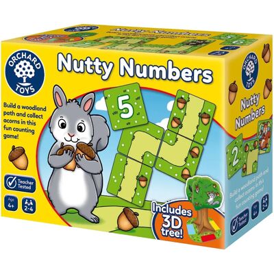 Orchard Toys Nutty Numbers Lernspiel - Mathe für Kinder Orchard Toys Nutty Numbers Lernspiel - Mathe für Kinder