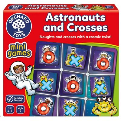 Orchard Toys Astronauts & Crosses Mini Spiel - Lernspiel Orchard Toys Astronauts & Crosses Mini Spiel - Lernspiel