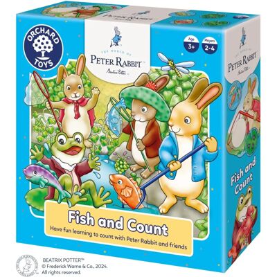 Orchard Toys Peter Rabbit Fish And Count Game Orchard Toys Peter Rabbit Fish And Count Game