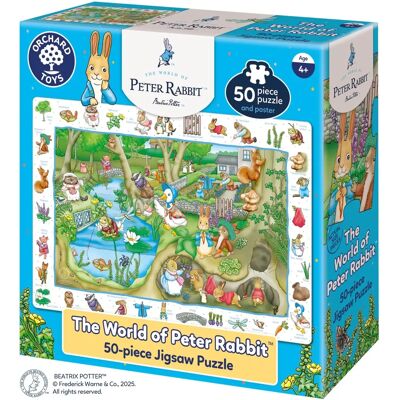 Orchard Toys Peter Rabbit 50 Piece Puzzle - Educational Toy Orchard Toys Peter Rabbit 50 Piece Puzzle - Educational Toy