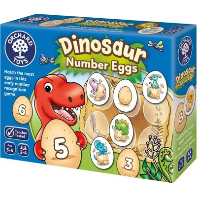 Orchard Toys Dinosaur Eggs - Number Counting Game for Kids Orchard Toys Dinosaur Eggs - Number Counting Game for Kids