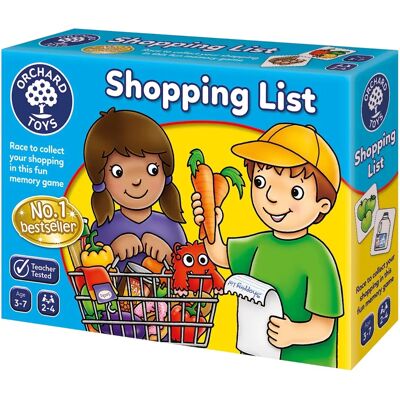 Jeu de Liste de Courses Orchard Toys - Amusement éducatif pour enfants - Publicité Jeu de Liste de Courses Orchard Toys - Amusement éducatif pour enfants - Publicité