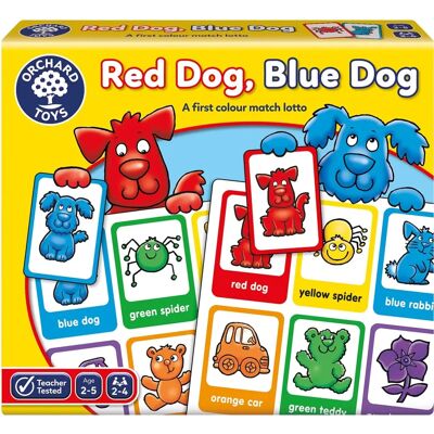 Orchard Toys Red Dog Blue Dog Color Match Game - Educational Game for Kids Orchard Toys Red Dog Blue Dog Color Match Game - Educational Game for Kids