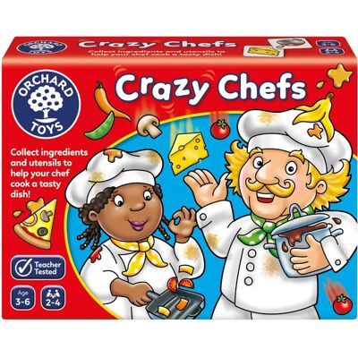 Jeu de Chefs Fou de Orchard Toys - Jeu Éducatif pour Enfants - Publicité Jeu de Chefs Fou de Orchard Toys - Jeu Éducatif pour Enfants - Publicité
