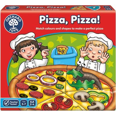 Orchard Toys Pizza, Pizza! Topping Game - Board Game Orchard Toys Pizza, Pizza! Topping Game - Board Game