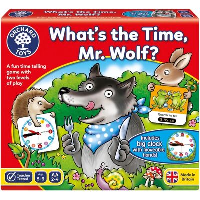 Orchard Toys Le Jeu de l'Heure du Monsieur Loup - Jeu Éducatif - Publicité Orchard Toys Le Jeu de l'Heure du Monsieur Loup - Jeu Éducatif - Publicité