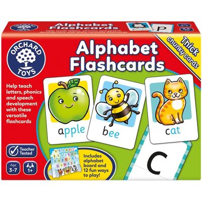 Orchard Toys Alphabet-Karten - Lernspiel für Kinder 3-7 Orchard Toys Alphabet-Karten - Lernspiel für Kinder 3-7
