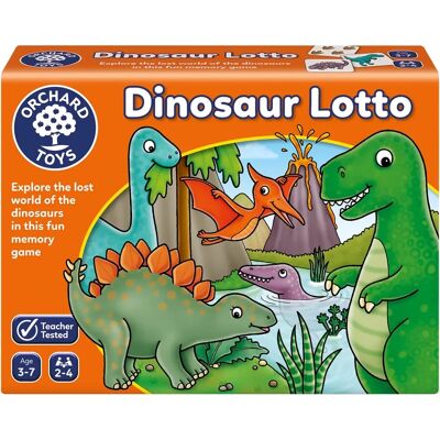 Orchard Toys Dinosaur Lotto Spiel - Lernspiel für Kinder Orchard Toys Dinosaur Lotto Spiel - Lernspiel für Kinder
