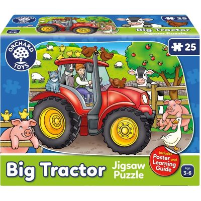 Orchard Toys Big Tractor - Puzzle for Kids Orchard Toys Big Tractor - Puzzle for Kids