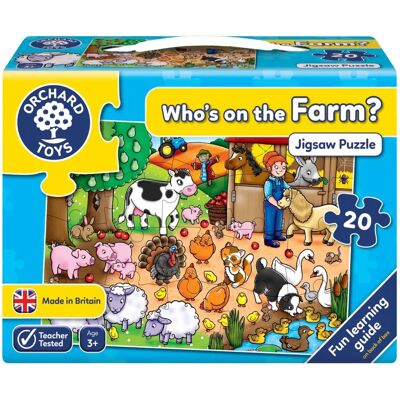 Orchard Toys Wer ist auf der Farm - Puzzle Orchard Toys Wer ist auf der Farm - Puzzle