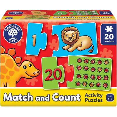 Orchard Toys Match & Count Puzzles - Bildungsspiel Orchard Toys Match & Count Puzzles - Bildungsspiel