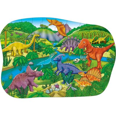 Puzzle de Dinosauriens Géants Orchard Toys - 50 Pièces - Publicité Puzzle de Dinosauriens Géants Orchard Toys - 50 Pièces - Publicité