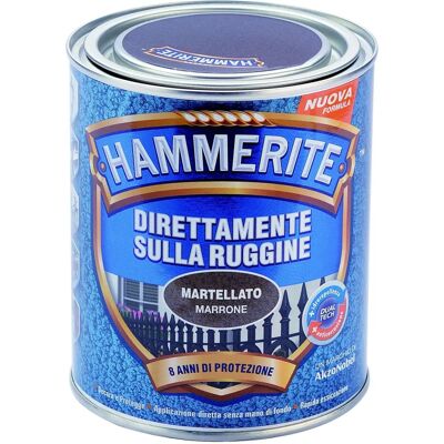 Smaltatura Antiruggine Marrone 0,75L Hammerite - Smalto Antiruggine Smaltatura Antiruggine Marrone 0,75L Hammerite - Smalto Antiruggine