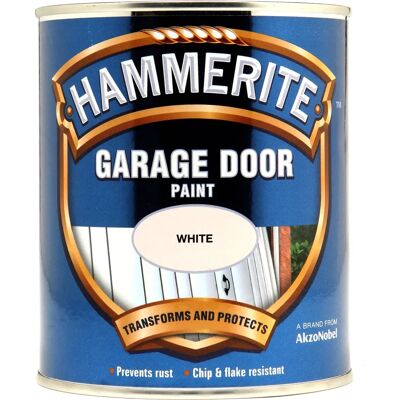 Hammerite Garage Door Paint - White - 0.75 L - Paint Hammerite Garage Door Paint - White - 0.75 L - Paint