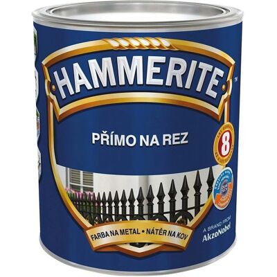 Hammerite Rychleschnoucí Lesklá Hnědá 0,7L - Barva Hammerite Rychleschnoucí Lesklá Hnědá 0,7L - Barva