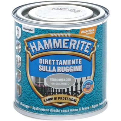 Smaltatura Antiruggine Grafite Hammerite - Vernice Smaltatura Antiruggine Grafite Hammerite - Vernice