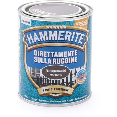 Smalto Antiruggine Hammerite - Marrone - 0,75L - Smalto Antiruggine Smalto Antiruggine Hammerite - Marrone - 0,75L - Smalto Antiruggine