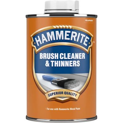 Hammerite Hammerite Thinner & Brush Cleaner 1L - Paint Thinner & Cleaner Hammerite Hammerite Thinner & Brush Cleaner 1L - Paint Thinner & Cleaner