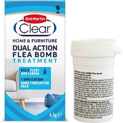 Bob Martin Clear Flea Bomb - Flea Control for Home Bob Martin Clear Flea Bomb - Flea Control for Home
