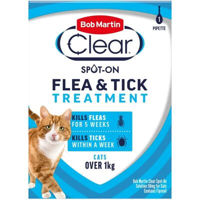 Bob Martin Flea Clear Spot On - Dog & Cat Treatment Bob Martin Flea Clear Spot On - Dog & Cat Treatment