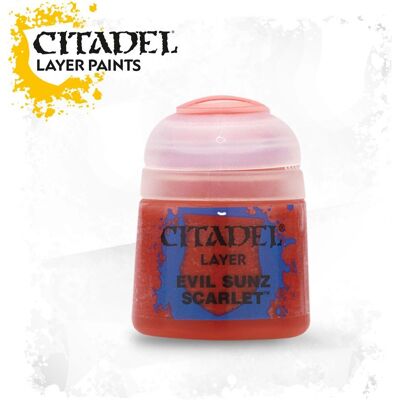 Games Workshop Evil Sunz Scarlet Acrylfarbe - 12ml Games Workshop Evil Sunz Scarlet Acrylfarbe - 12ml