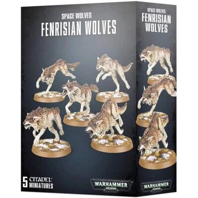 Games Workshop Warhammer 40000 Space Wolves Fenrisian Wolf Pack Plastikset Games Workshop Warhammer 40000 Space Wolves Fenrisian Wolf Pack Plastikset