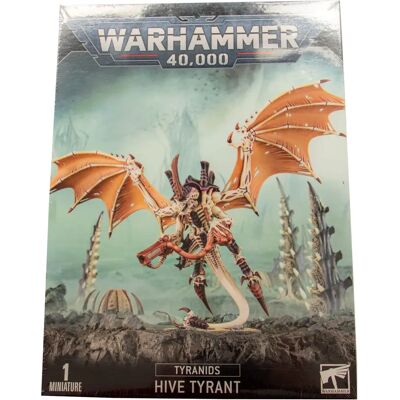 Games Workshop - Warhammer 40,000 - Tyranid Hive Tyrant - Figurine de Jeu Miniature - Publicité Games Workshop - Warhammer 40,000 - Tyranid Hive Tyrant - Figurine de Jeu Miniature - Publicité