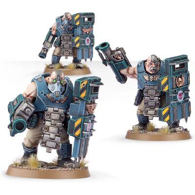 Games Workshop Bullgryns - 3 Miniatures pour Warhammer 40,000 - Publicité Games Workshop Bullgryns - 3 Miniatures pour Warhammer 40,000 - Publicité
