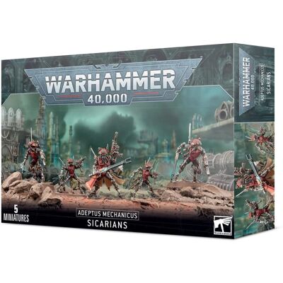 Games Workshop Adeptus Mechanicus Sicarians Figur d'Action - Action Figure - Publicité Games Workshop Adeptus Mechanicus Sicarians Figur d'Action - Action Figure - Publicité