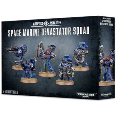 Games Workshop - Warhammer 40,000 - Space Marine Devastators - Miniatures Games Workshop - Warhammer 40,000 - Space Marine Devastators - Miniatures