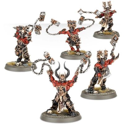 Games Workshop Khorne Wrathmongers - Sammlerfigur Games Workshop Khorne Wrathmongers - Sammlerfigur