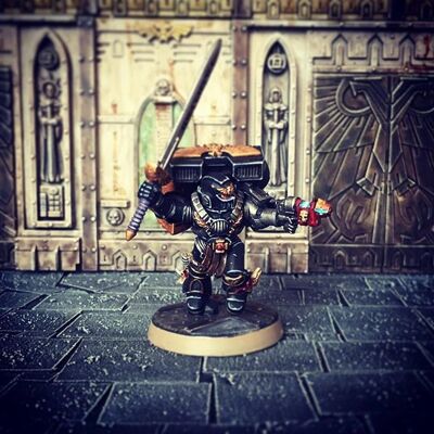 Escouade de vétérans Vanguard Space Marines - Figur de collection - Publicité Escouade de vétérans Vanguard Space Marines - Figur de collection - Publicité