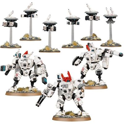 Games Workshop Tau XV8 Crisis Battlesuit - Plastikmodell Games Workshop Tau XV8 Crisis Battlesuit - Plastikmodell